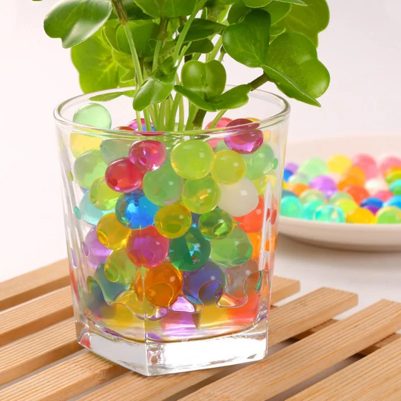 

Multi-colors Water Gel Beads Kit Water Bullet Balls Vase Fillers Aqua Plant Sensory Toys Magic Jelly Water Growing Balls