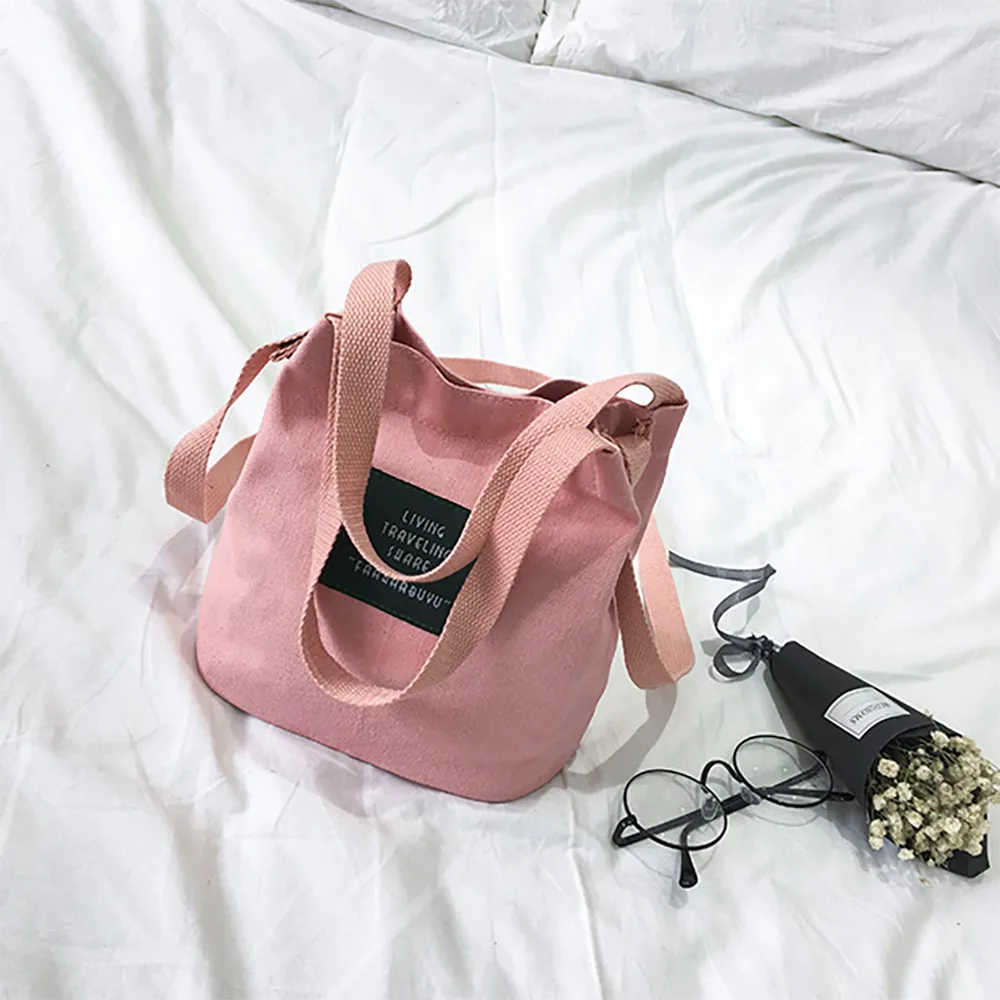 Женская сумка-мешок ярких цветов, Повседневная Холщовая Сумка через плечо, Большая вместительная сумка для покупок, пляжные дизайнерские сумки