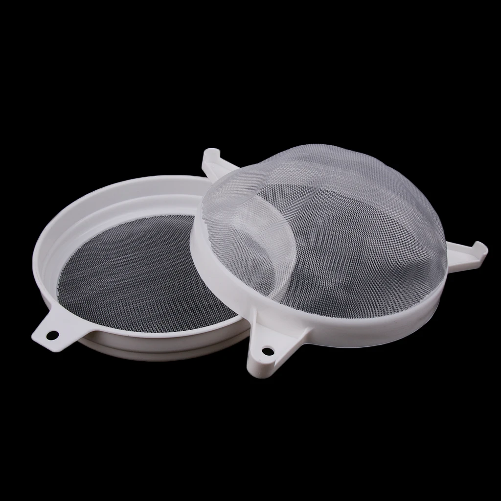 Double Layer Honey Strainer Filter Net Screen Apiary Sieve Beekeeping Tool for Bee-keeping Kitchen