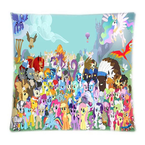 2015 Лучшие Товары для Детей My Little Pony Рэйнбоу Дэш Coustomized Наволочки Смешно и