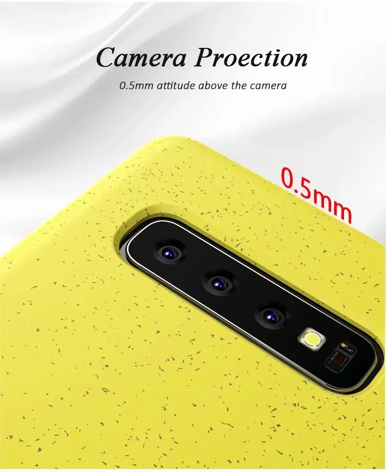 Чехол для Samsung Galaxy S10 Plus мягкий силиконовый удобный матовый цветной защитный