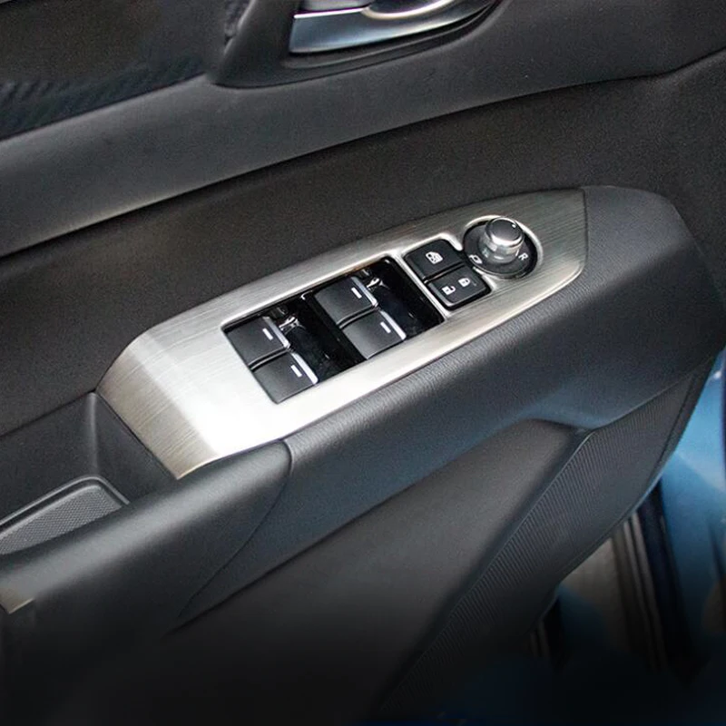 Car Interior Door Armrest Panel Window Switch Lift Buttons Cover Trim Sticker For MAZDA CX-5 CX5 CX 5 2017 2018 2019 Accessories Car Interior Door Armrest Panel Window Switch Lift Buttons Cover Trim Sticker For MAZDA CX-5 CX5 CX 5 2017 2018 2019 Accessories
