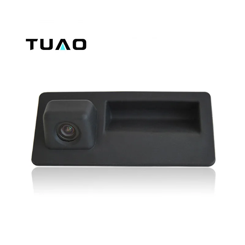 imágenes para TUAO Mango Maletero Del Coche Del Vehículo de la Cámara HD Cámara de Visión Trasera para Audi A4 S5 Q5 Q3/VW Passat Tiguan Golf Passat Jetta Touran Touareg imágenes para TUAO Mango Maletero Del Coche Del Vehículo de la Cámara HD Cámara de Visión Trasera para Audi A4 S5 Q5 Q3/VW Passat Tiguan Golf Passat Jetta Touran Touareg