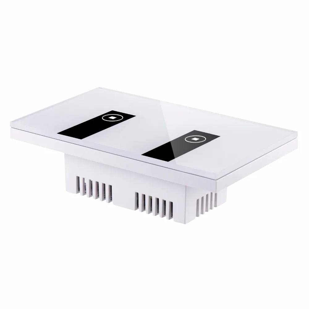 Ewelink app US Type 1234 gang wall light wifi switch,touch control panel, wifi remote control via smart phone,work with Alexa Google Home-5