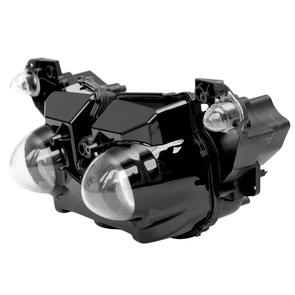 Motorcycle Headlamp For Yamaha YZF 1000 R1 2009 2010 2011 2012, Brand New Clear Head light lamp, Black Color Headlight