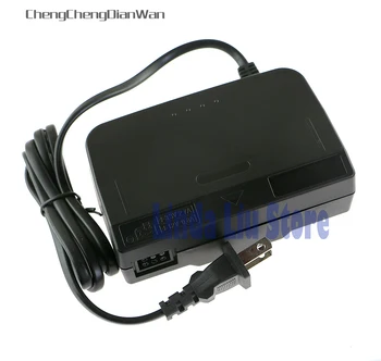 

ChengChengDianWan Portable Universal Outdoor Travel AC Adapter Power Supply Converter Charger For N64 Type Black US Plug