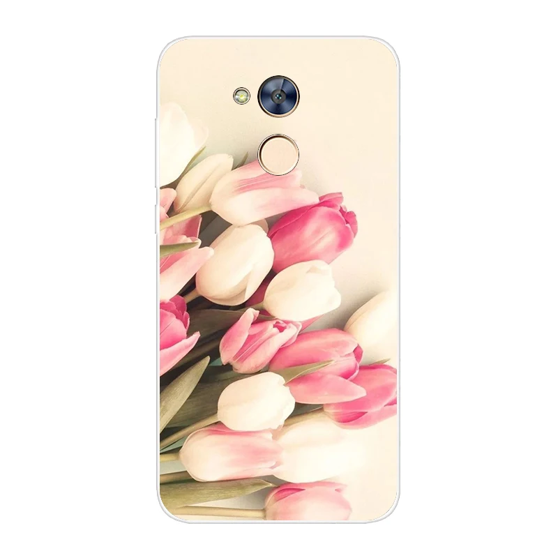 Чехол для Huawei Honor 6A мягкий силиконовый чехол с узором защитный телефона 6 A чехлы