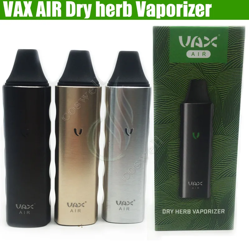 VAX AIR dry herb vaporizer herbal vape pen kit Portable 3000mAh Battery