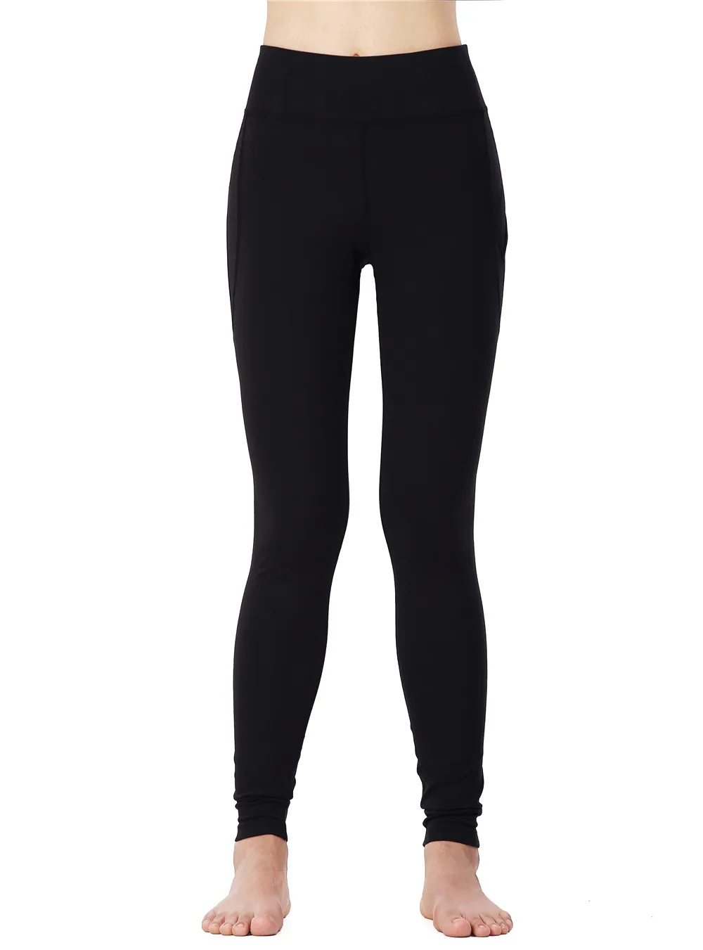 Women's Ankle Legging Inner Pocket Polyester and spandex Fabric Yoga