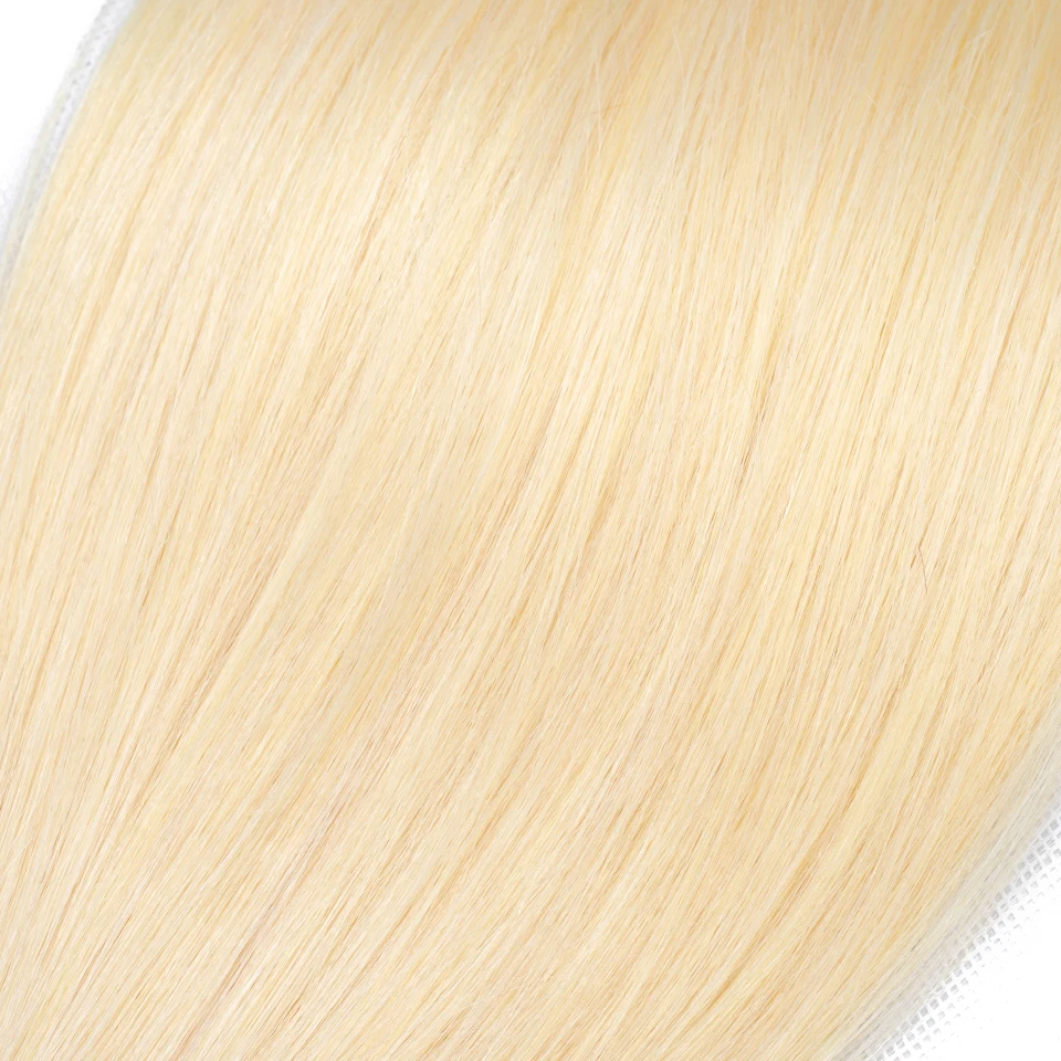 blonde bundles with closure 13