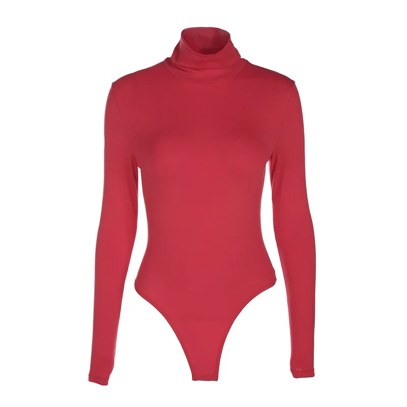red and white bodysuit