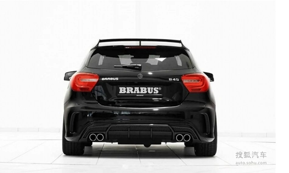 2013- Бюстгальтер Стиль углеродного волокна спойлер для Benz W176 A45 AMG
