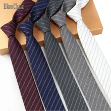 Новая мода Мужская рубашка с завязками аксессуары полосатый галстук для мужчин аксессуары Gravatas тонкий Regalos Para Hombre Corbatas тощий галстук