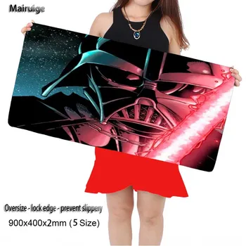 

Mairuige Star Wars Cool Darth Vader Computer Laptop Mice Mat Optical Speed Play Mats Soft Rubber Mousepad LOL for Csgo Gamer