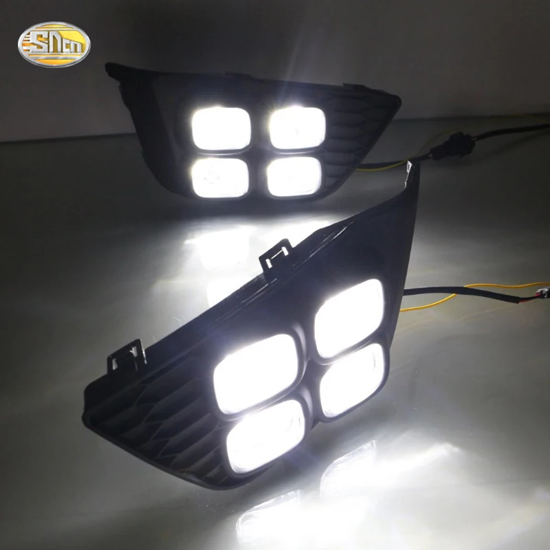 On Sncn Led Daytime Running Lights For Honda Jazz Fit 2017 Sncn Led Daytime Running Lights For Honda Jazz Fit 2017 2016 Drl Fog Lamp