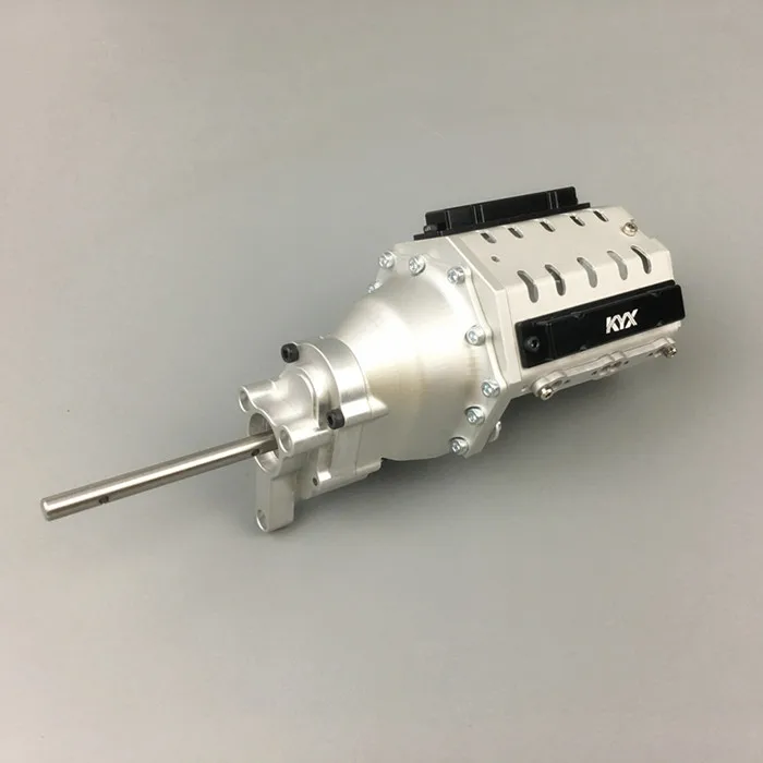 

ALUMINUM GEAR BOX V8 Version with servo set for AXIAL Racing SCX10 II