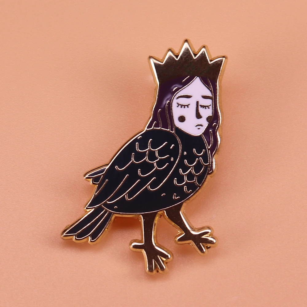 

mythology pin Alkonost