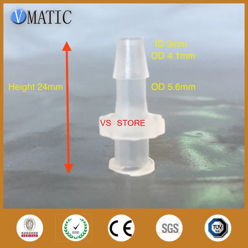 

Free Shipping 100Pcs 3/16 Inch Barb Female Luer Lock Tapered Syringe Fitting (Polyprop) Luer Lock Tapered Connector