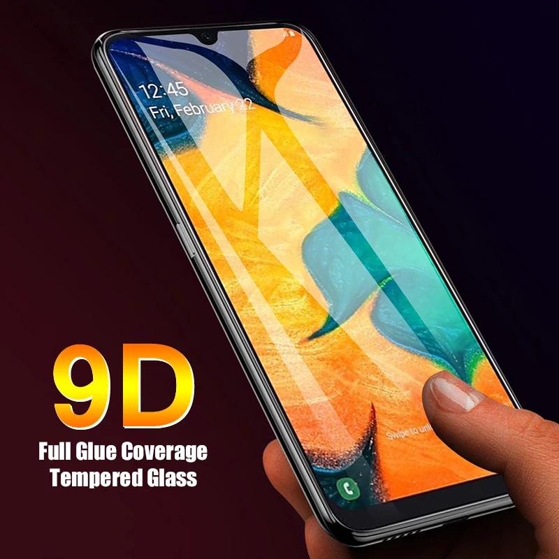 Защитное стекло 9D для samsung Galaxy A50 A20 A10 A20s A70s A10s A30s 3D стекло для samsung A 50 Safety Pelicula De Vidro