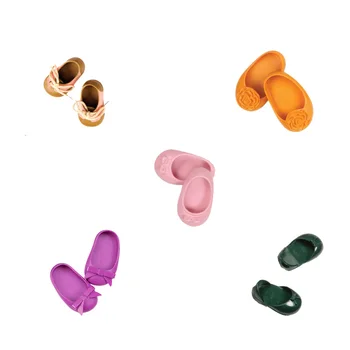 

18inch Doll Shoes Original Doll Shoes 5 Different Styles Small Stocks Doll Accessories Fit 43CM 46cm Doll Clothes