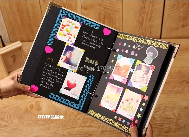 FOTOALBUM DIY baby rekord bild album geburtstag schöne geschenk