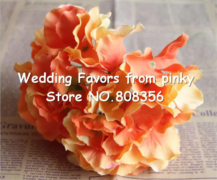 Гортензия цветок Dia. 16 см/6 3 дюйма искусственные гортензии для DIY букет невесты на