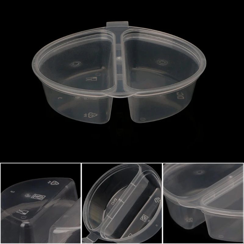 

100ml PP Storage Container Organizer Box For Playdough Foam Slime Mud Light Clay
