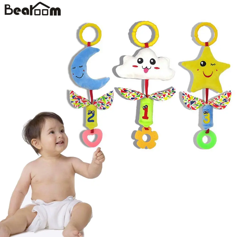 Bearoom прекрасный Погремушка мультфильм мобильный погремушки игрушечные лошадки