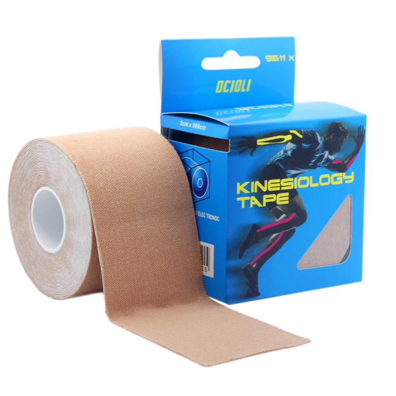 Prix pour 6 Rouleaux Nouveau Elasti Coton Rouleau Adhésif Kinesio Tape Sport Blessure Musculaire Souche Bandes De Protection de Premiers soins Bandage Suppoort Prix pour 6 Rouleaux Nouveau Elasti Coton Rouleau Adhésif Kinesio Tape Sport Blessure Musculaire Souche Bandes De Protection de Premiers soins Bandage Suppoort