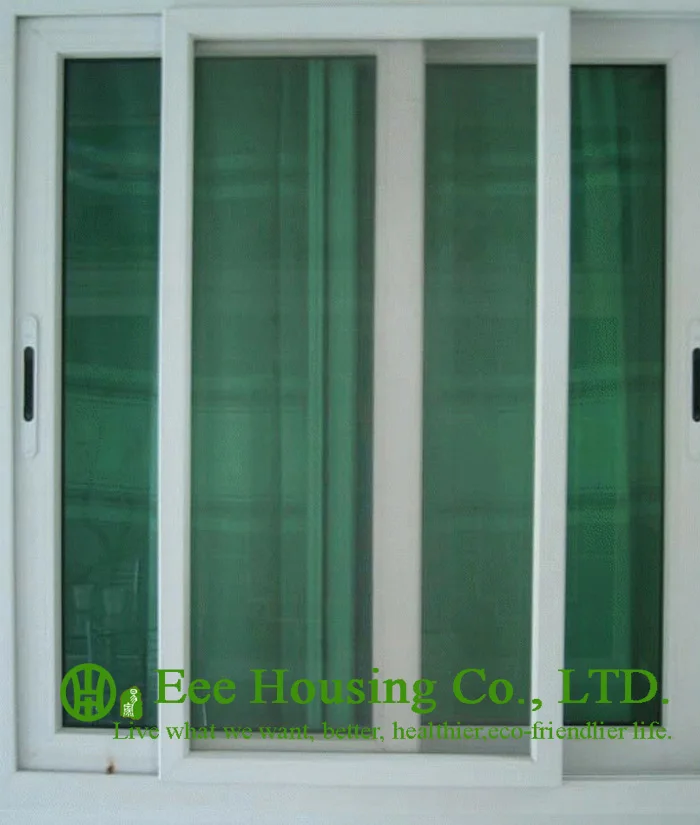 Алюминиевое стеклянное раздвижное окно с экраном насекомых, алюминиевые раздвижные окна профиля с дизайном на гриле, горизонтальные