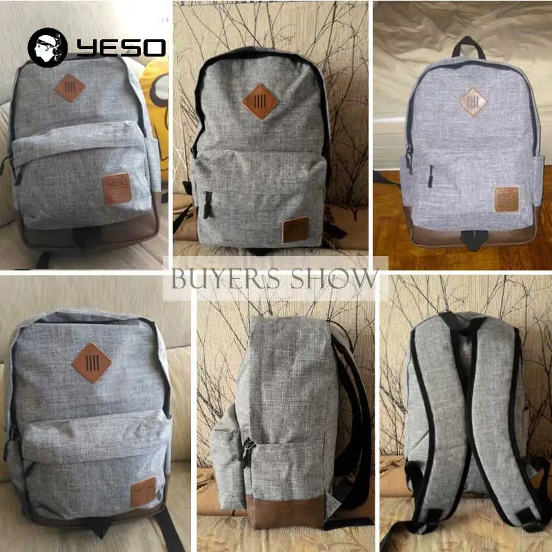 YESO новый рюкзак женский опрятный школьные сумки для подростков Оксфорд 14 15 6