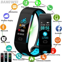 LIGE Sport Bracelet Men Heart rate Blood Pressure Fitness tracke Pedometer Clock Women Waterproof Smart Watch For IOS Android LIGE Sport Bracelet Men Heart rate Blood Pressure Fitness tracke Pedometer Clock Women Waterproof Smart Watch For IOS Android