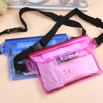 

100pcs/lot Waterproof Drift Diving Swimming Bag Underwater Dry Shoulder Waist Pack Bag Pocket for iphone 8 XR Xs case cover