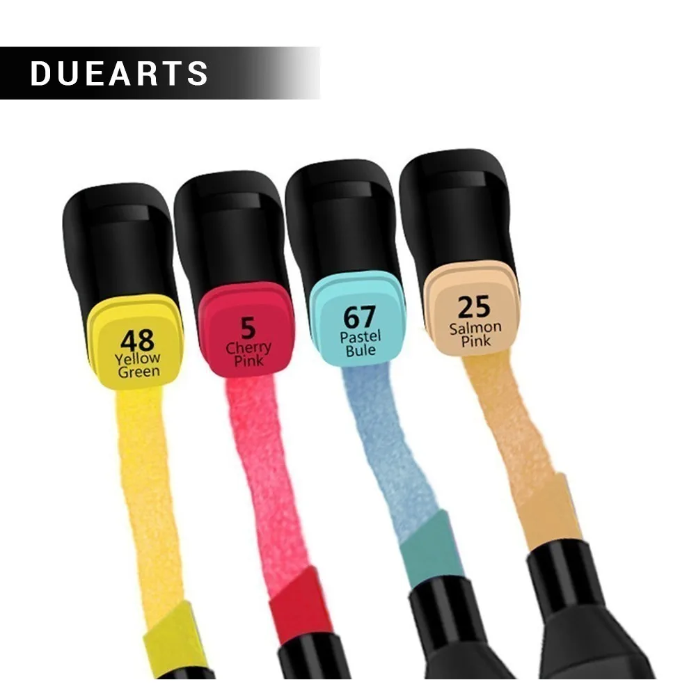 

NEW LSH Three generations of marker double head alcohol oil pen 168 color set school supplies NOT