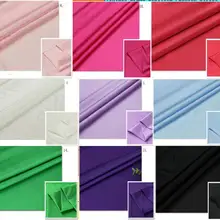 12 цветов Выбор стрейч материал для латинских танцев Одежда Белый Черный полиэстер спандекс ткань трикотаж джерси спандекс ткань