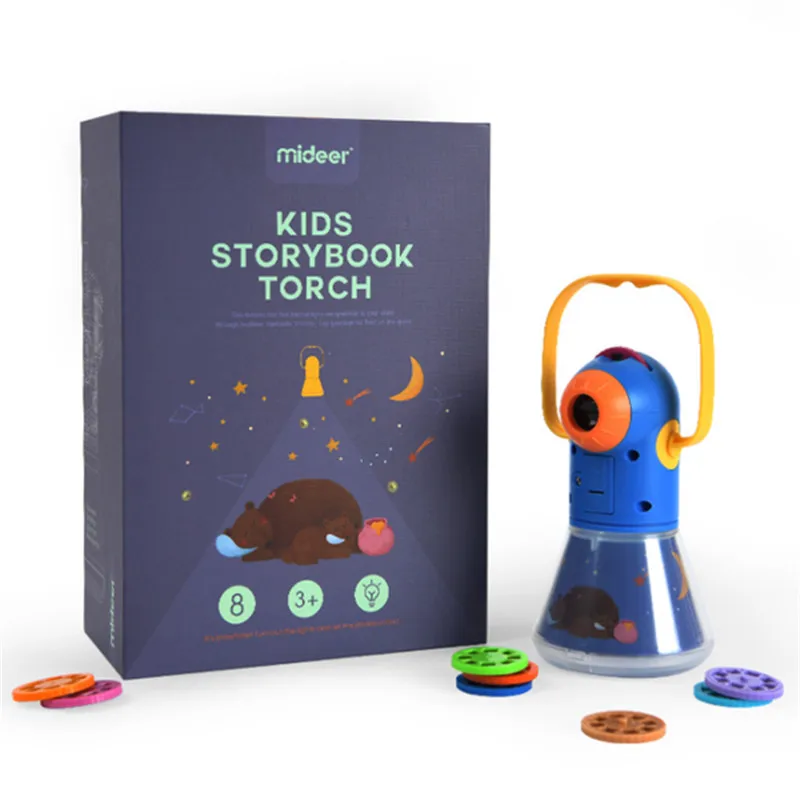 

Mi Lu MD1103 Children Multi-function Story Projector Three-in-one Starry Sleeping Light Baby Night Light Children Bedtime Toy