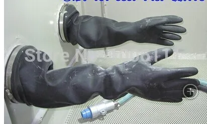 Пескоструйные перчатки с уплотнительным кольцом, можно установить на пескоструйную машину непосредственно для использования, пескоструйные детали машины
