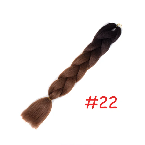 Утонченные волосы, 24 дюйма, Омбре, плетение, волосы для наращивания, 100 г, Stnthetic Jumbo, косички, экспрессия, вязанные крючком, косички, волосы фиолетового цвета - Цвет: T1B/серебристо-серый