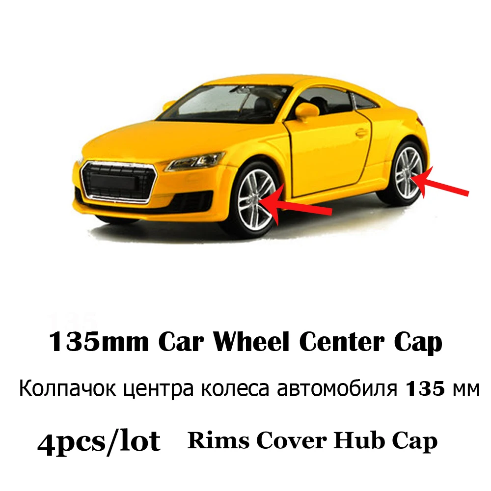 

4pcs/lot 135mm Car Tuning Sticker Hubcap for Audi Emblem Car Wheel Center Cap for Audi A6 C6 A3 A4 A1 A5 A7 A8 Q3 Q5 Q7 TT RS S4