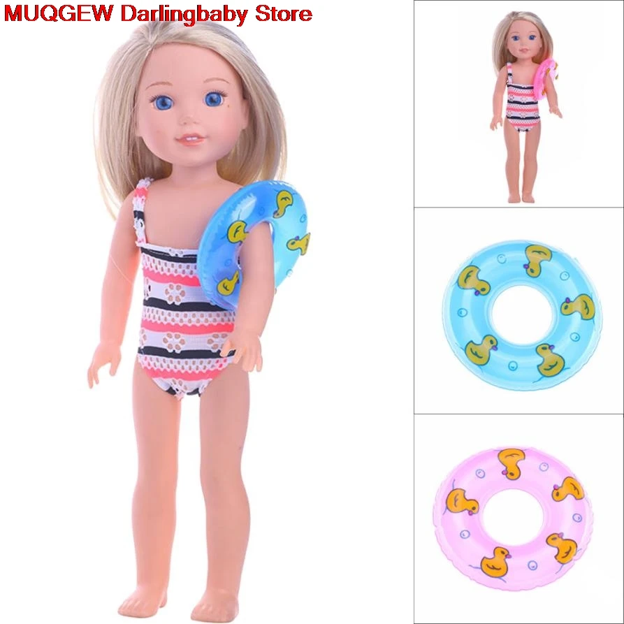 Mini Swim Ring Summer Fun Swimming Pool Float Raft Lilo Lifebuoy For