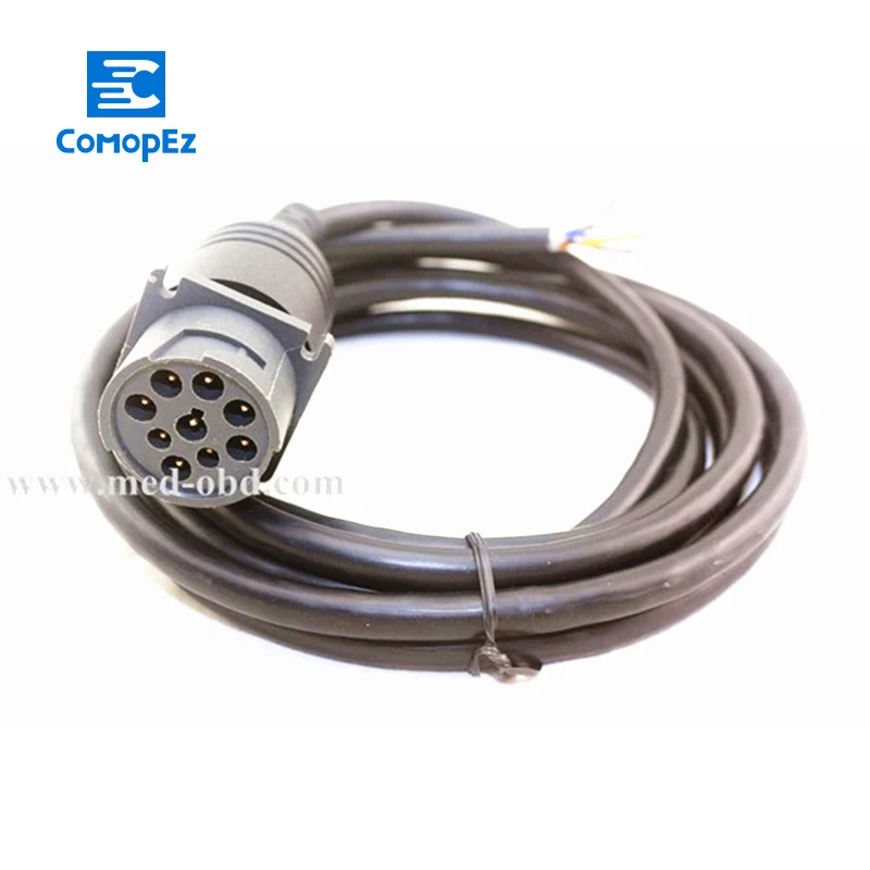 Deutsch J1939 9pin Мужской кабель для открытия конца проводной 6 футов/1 8 м|cable 3|cable ccable 3 m |