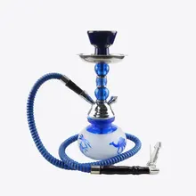 Небольшой размер Revive glass наргуил кальян набор черный кальян шланги керамическая чаша Щипцы для углей кальян наргиле аксессуары