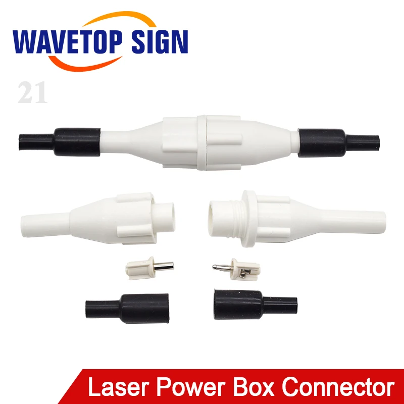 

WaveTopSign Laser Power Supply Connector Adapter High Voltage Plug Socket Electricity Wire PSU Cable For CO2 Cutting Engraving m