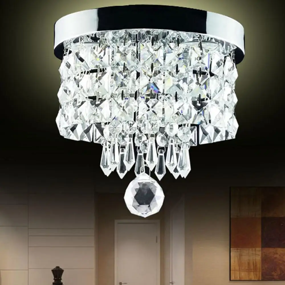 

Modern crystal ceiling Lights LED corridor LED Ceiling crystal Lights Living Room AC110V 240V Crystal Ceiling lamp