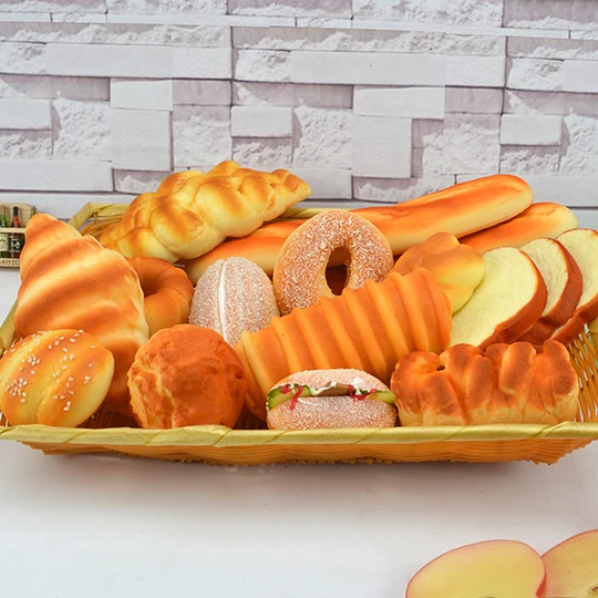 

Simulated bread Cake model Food props Cupboard decorate Bakery sample Kindergarten play house toys Holiday gift