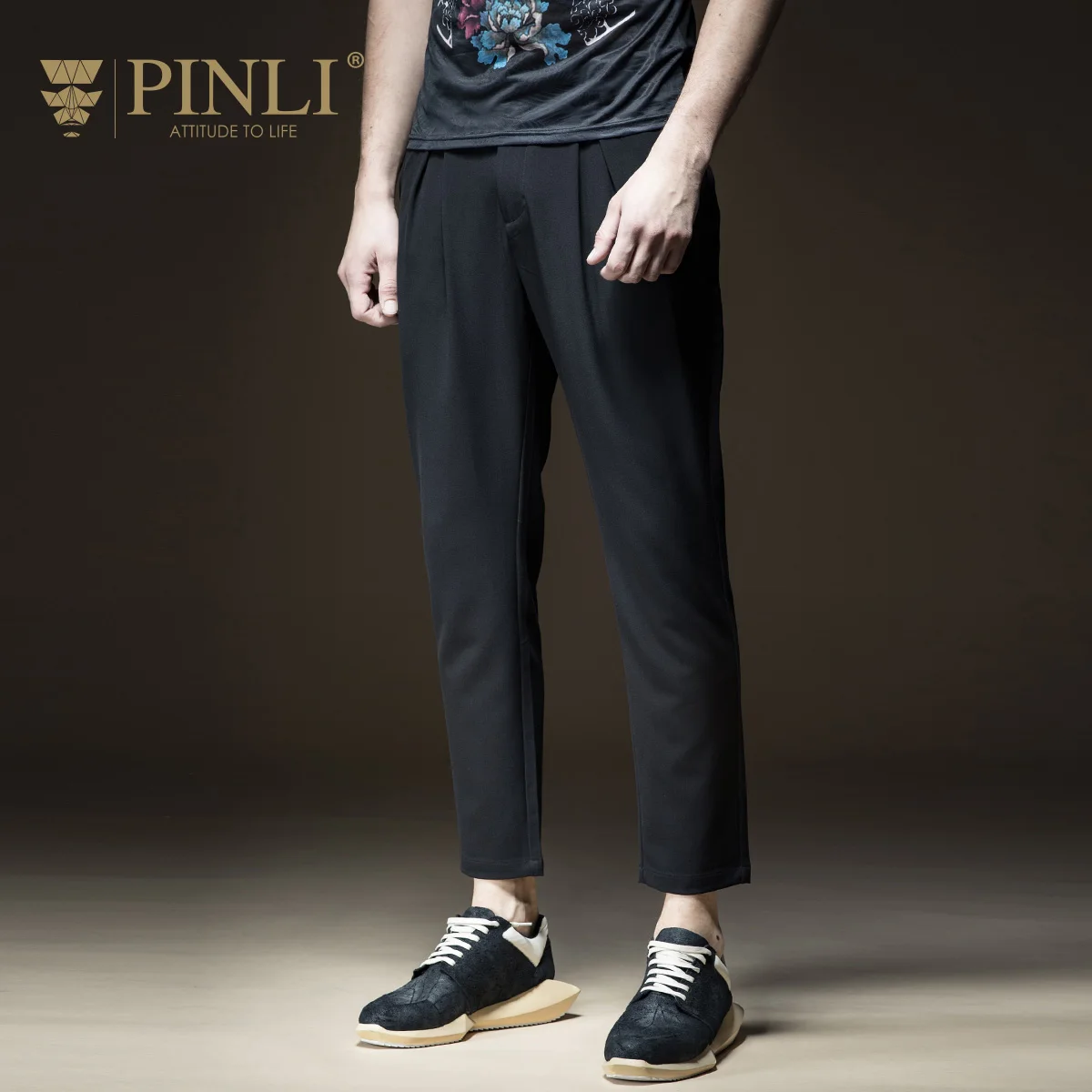 2019 спортивные штаны, штаны для бега, Новое поступление, летняя мужская одежда Pepe Pinli, чистый цвет, маленькие ноги и длинные бумеры, B182317298