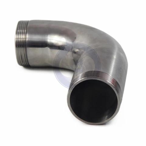 

2inch 58mm stainless steel elbow connection with MF filter for air ring blower vacuum pump