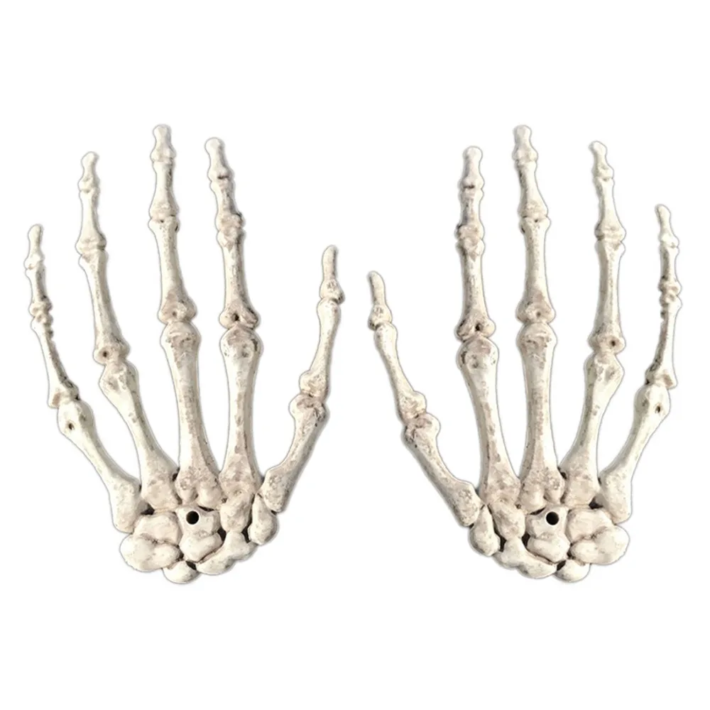 LISM 1 Pair Halloween Decoration Realistic Life Size Skeleton Hands Plastic Fake Human Hand Bone Zombie Party Terror Scary -Cosplayware Store HTB1 5vaa8r0gK0jSZFnq6zRRXXaP.jpg
