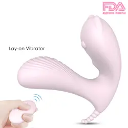 G Spot Клитор Вибратор ложится на трусики Анальный вибратор тепло интимные Секс игрушки для женщин беспроводной пульт дистанционного без