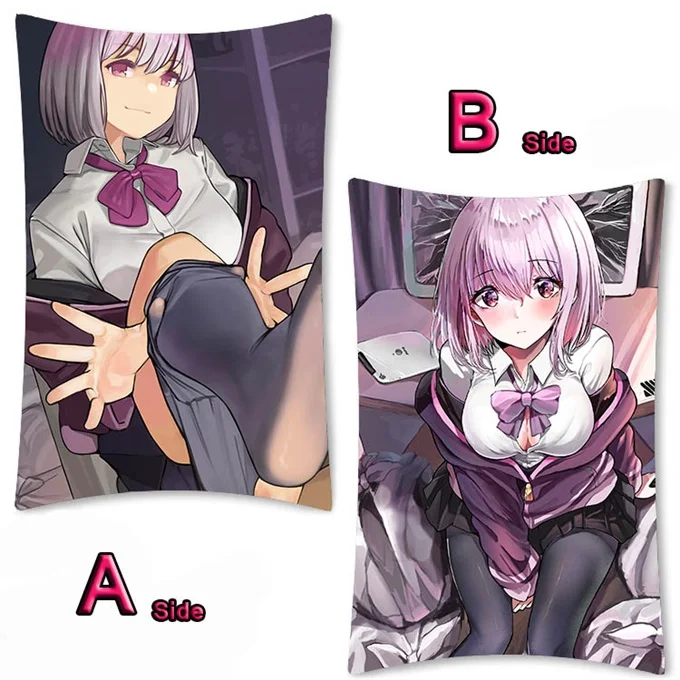 Аниме SSSS. GRIDMAN Hibiki Yuta Takarada Rikka Shinjo Akane обнимает тело Наволочки Чехол Otaku Подушка Наволочка 2WAY 35x55 см - Цвет: 13